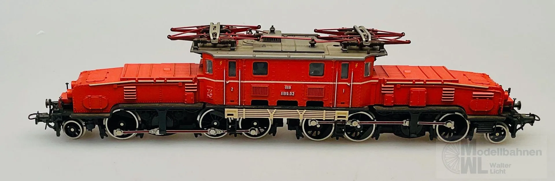 Roco 4149B - Roco - E-Lok BR 1189.02 ÖBB Krokodil blutorange H0/GL