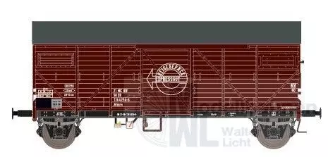 Exact Train 23644 - Güterwagen Set DR Ep.IV Bremen braun mit Endfelddiagonale 2.tlg H0/GL