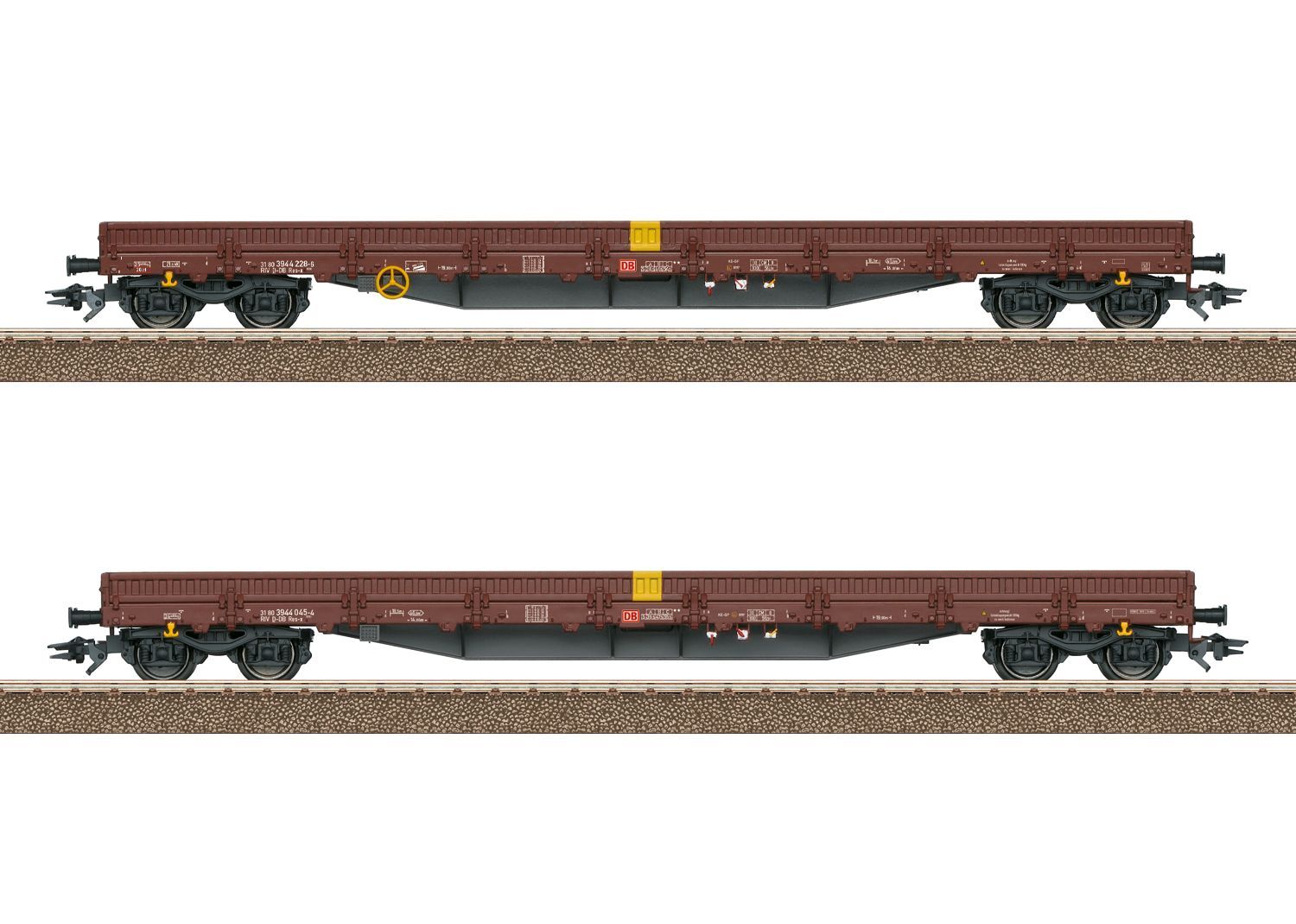 Trix 24431 - Niederbordwagen Set DB Ep.VI 3.tlg. H0/GL