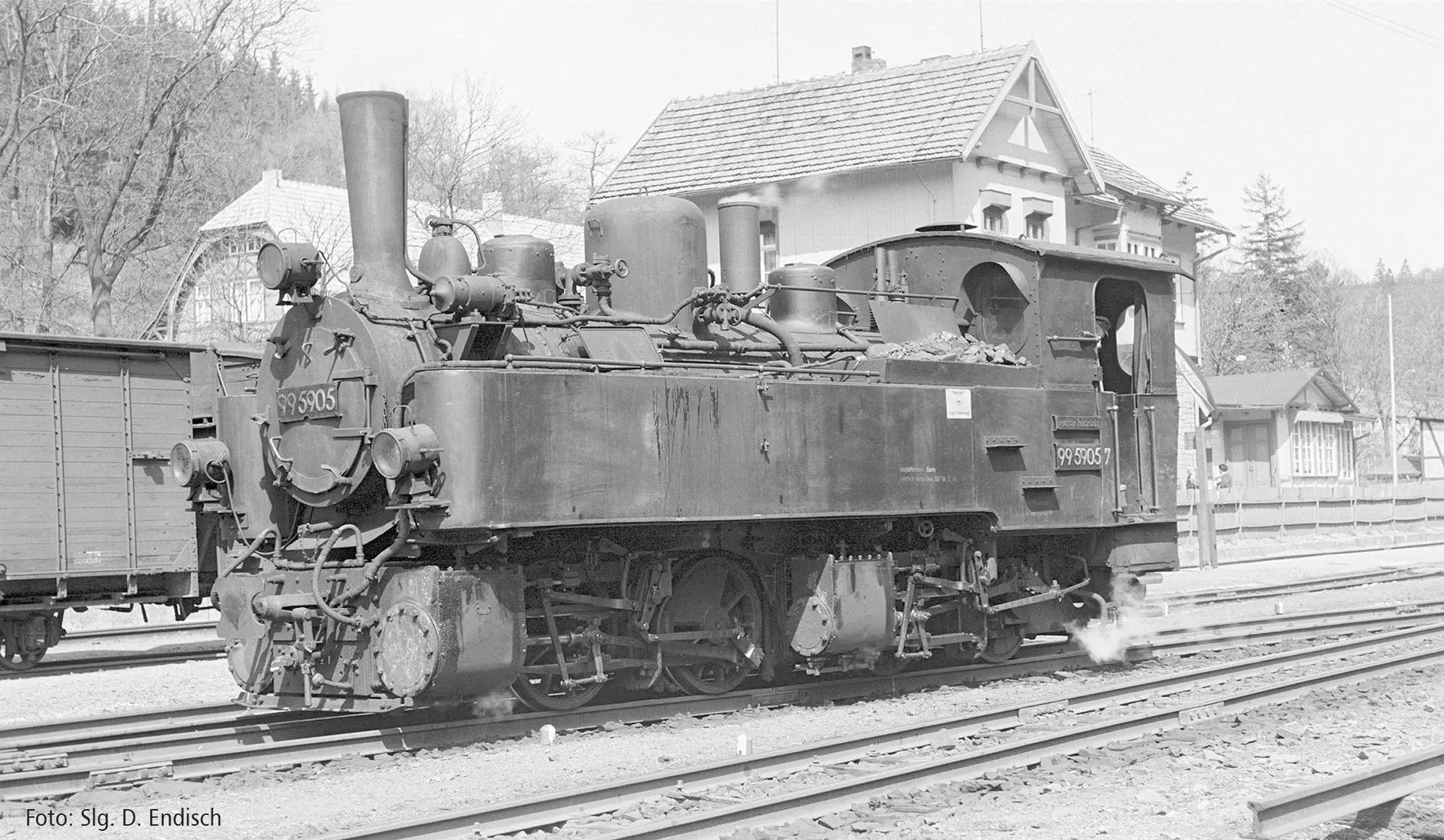 Tillig 05801 - Dampflok 99 5905 DR Ep.III H0m