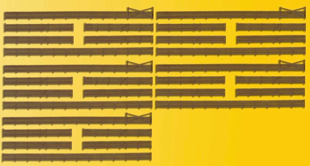 Kibri 37225 - Zaun mit Toren N 1:160