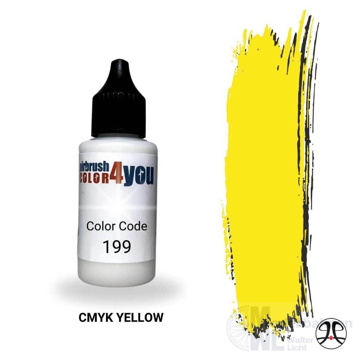 Busch 961000199 - Acrylfarbe CMYK Gelb  30ml