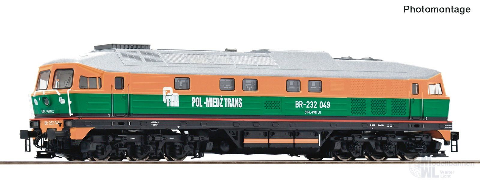 Roco 7390034 - Diesellok 232 049 PMT Ep.VI TT 1:120 Sound