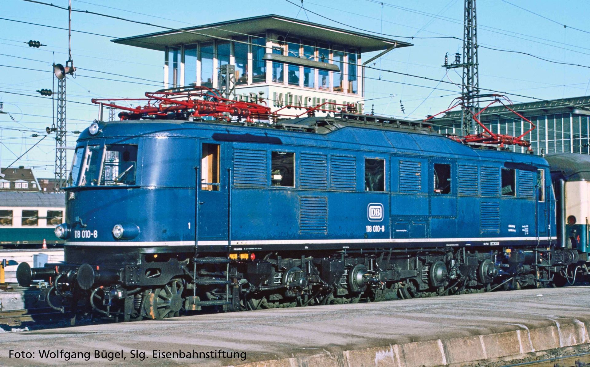 Piko 40310 - E-Lok BR 118 DB Ep.IV blau N 1:160
