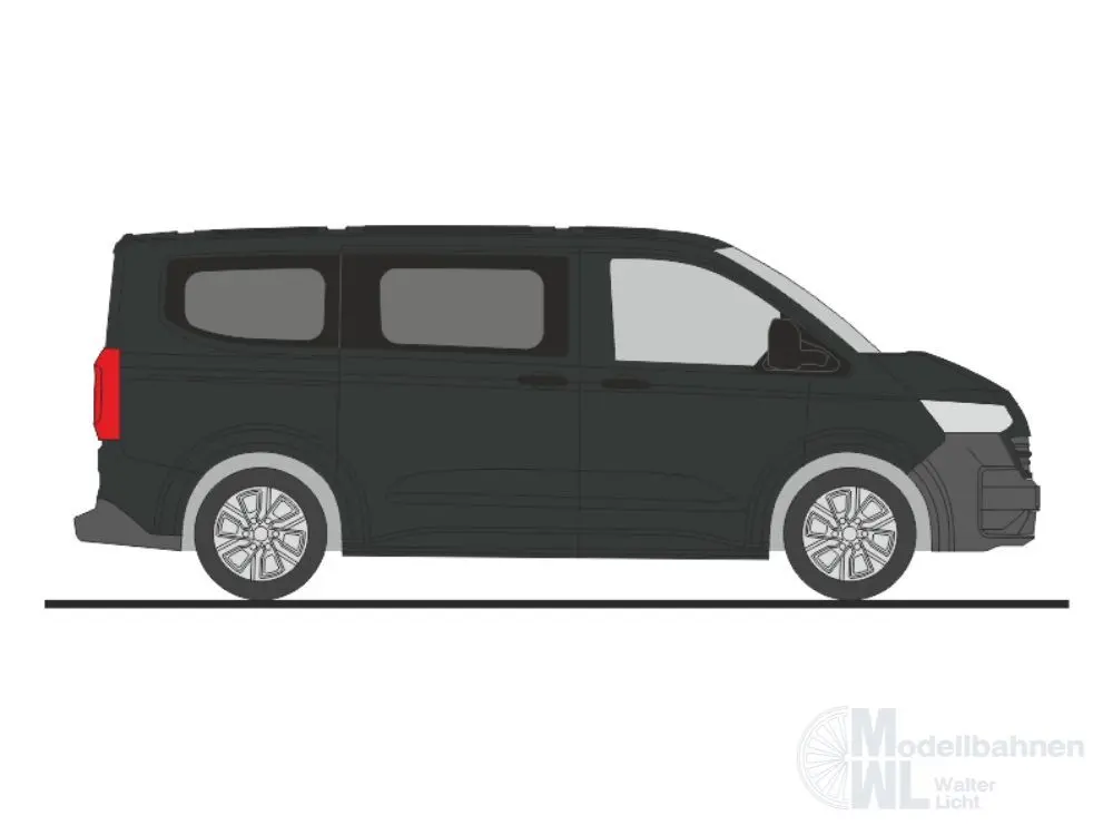 Rietze 11726 - Volkswagen e-Transporter T7 Bus KR FD graphite dust metallic H0 1:87