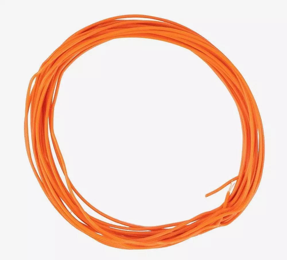 Faller 163789 - Litze 0,04 mm² orange 10 m