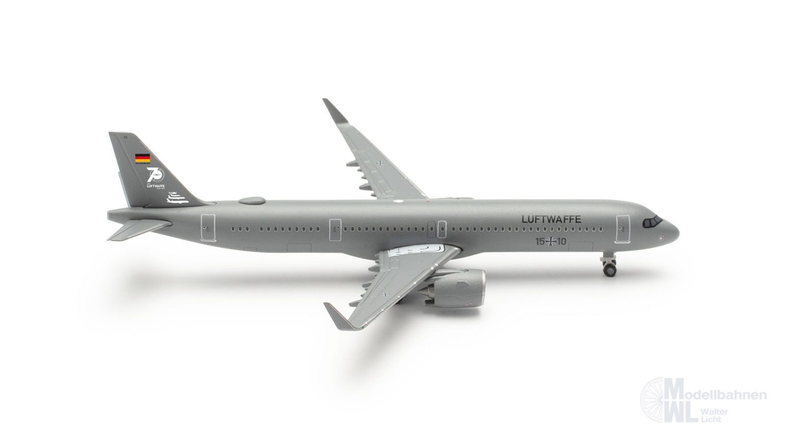 Herpa 539821 - Airbus A321LR Luftwaffe 70 Jahre 1:500