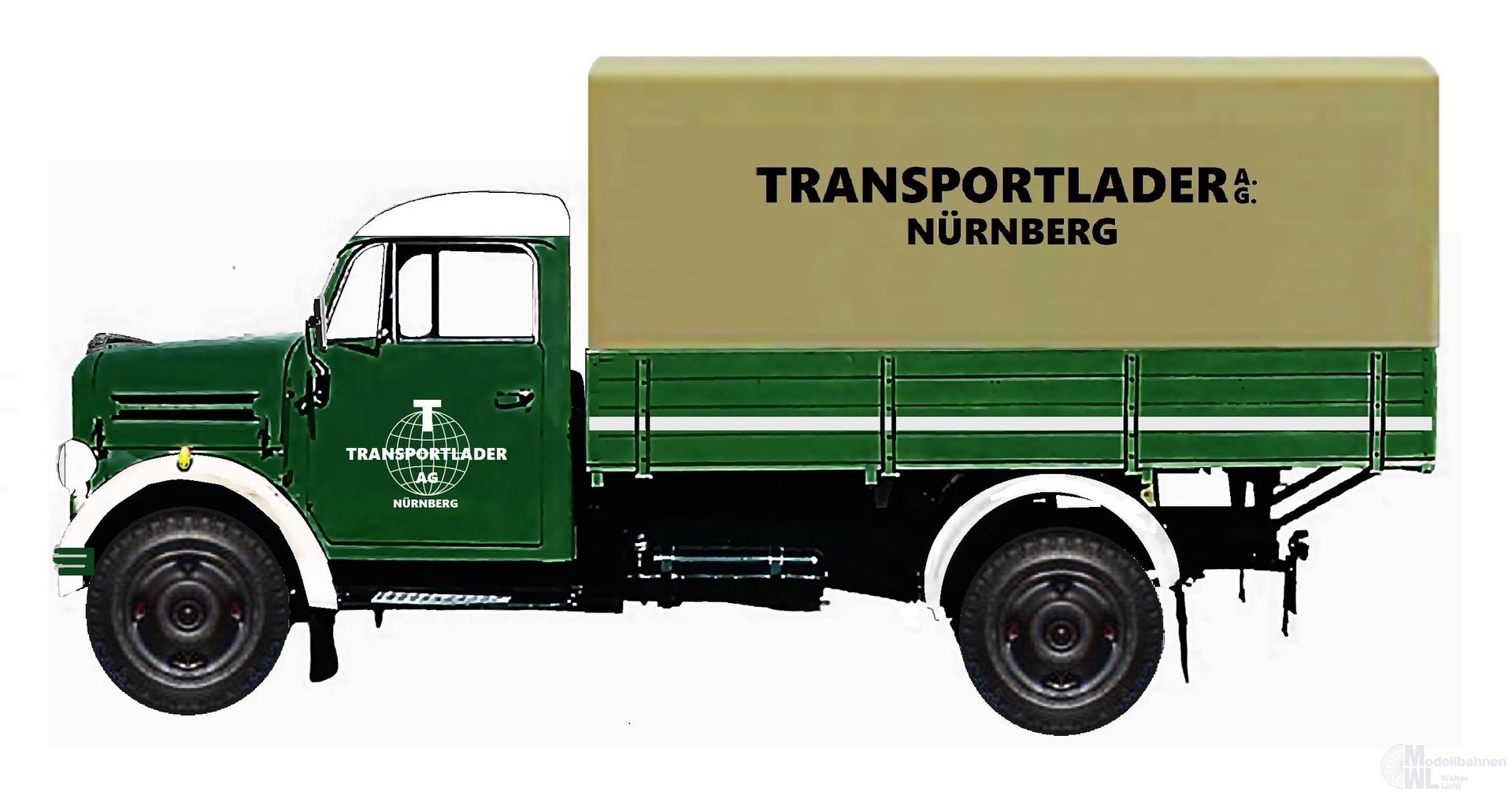 NPE NA88442 - Borgward B 1250 Transportlader H0 1:87