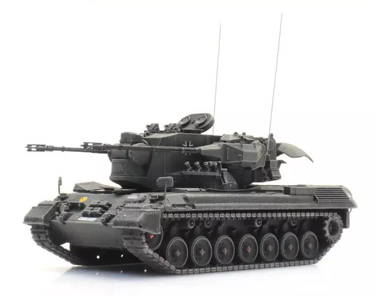 ARTITEC b.v. 1870168 - BRD + B Flugabwehrkanonenpanzer 1 Gepard BAUSATZ H0 1:87