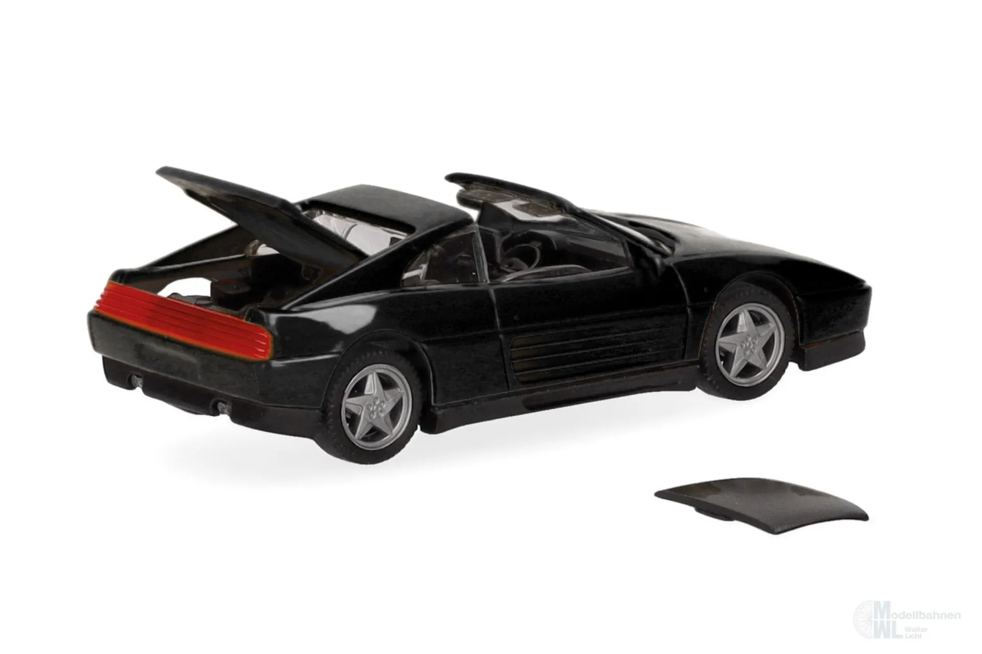 Herpa 025300-002 - Ferrari 348 ts nero H0 1:87