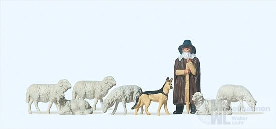 Preiser 14160 - Schäferei H0 1:87