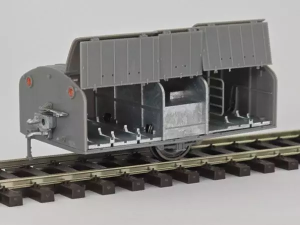 Lenz 40197-01 - Einachs-Gepäckanhänger VB140 Spur 0