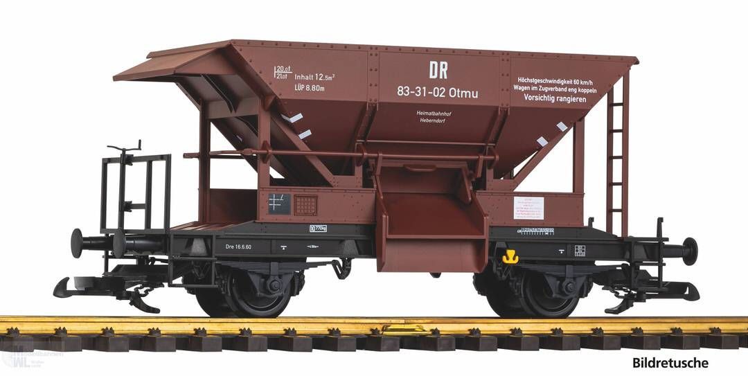 Piko 37854 - Selbstentladewagen DR Ep.III Spur G 1:22,5