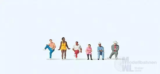 Preiser 79174 - Auf der Treppe sitzende N 1:160