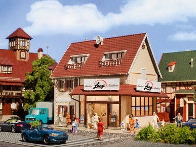 Vollmer 43633 - Bäckerei Lang mit Einrichtung H0 1:87