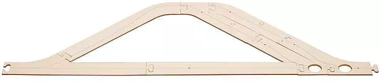 Faller 161942 - Laser-Street Parkharfe Basis H0 1:87