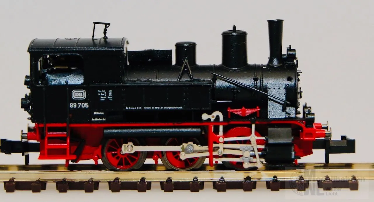 Trix 12833 - MINITRIX - DampfloK BR 89 705 DB Ep.III N 1:160