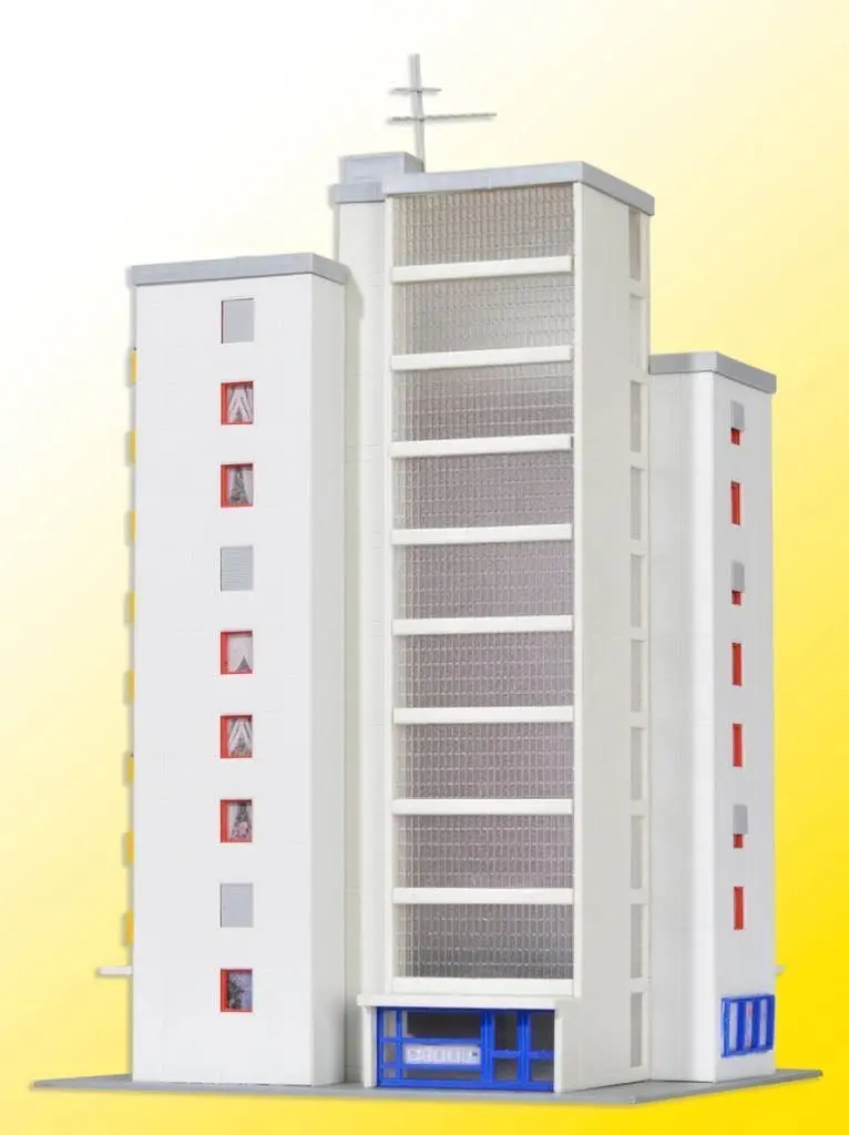 Kibri 37120 - Hochhaus mit Ladengeschäft N 1:160