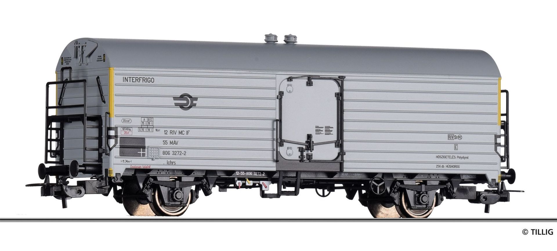 Tillig 77038 - Kühlwagen MAV Ep.IV Interfrigo Ichrs H0/GL