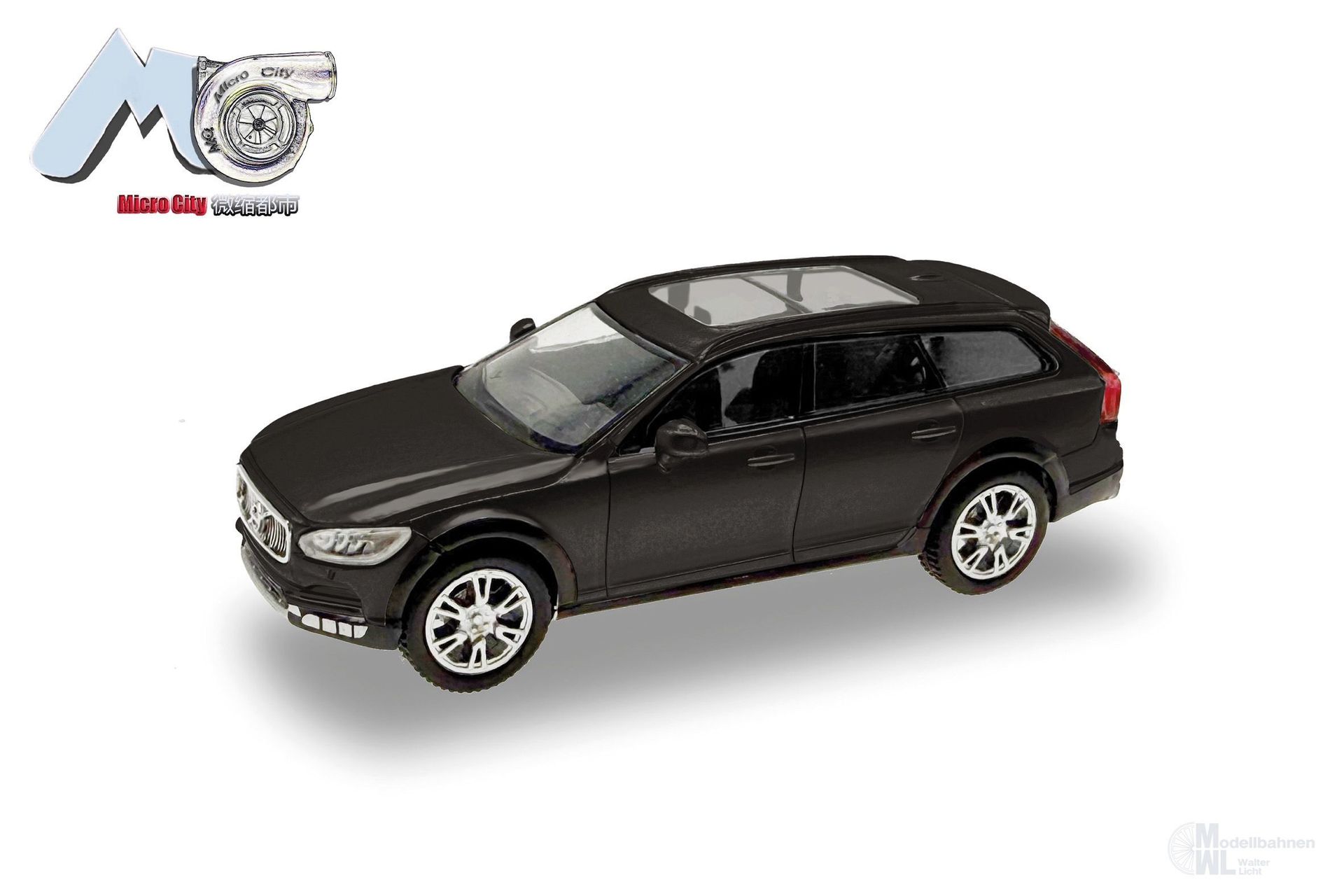 Herpa 87MC000032 - Volvo V90 schwarz (ab 2017) H0 1:87