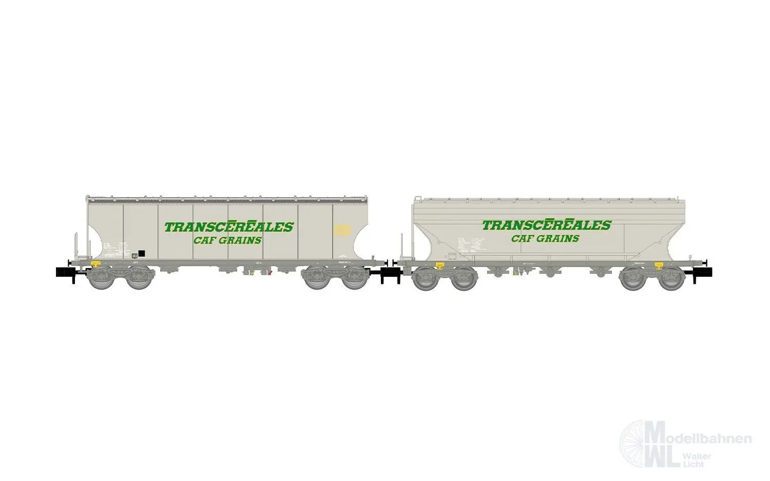 Arnold 6732 - Getreidesilowagen-Set SNCF Ep.IV/V 2.tlg. N 1:160