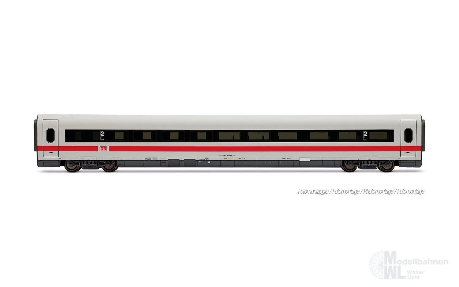 Lima 4687 - Ergänzungswagen Set ICE 1 DB Ep.VI Bock auf Graubünden 5.tlg. H0/GL