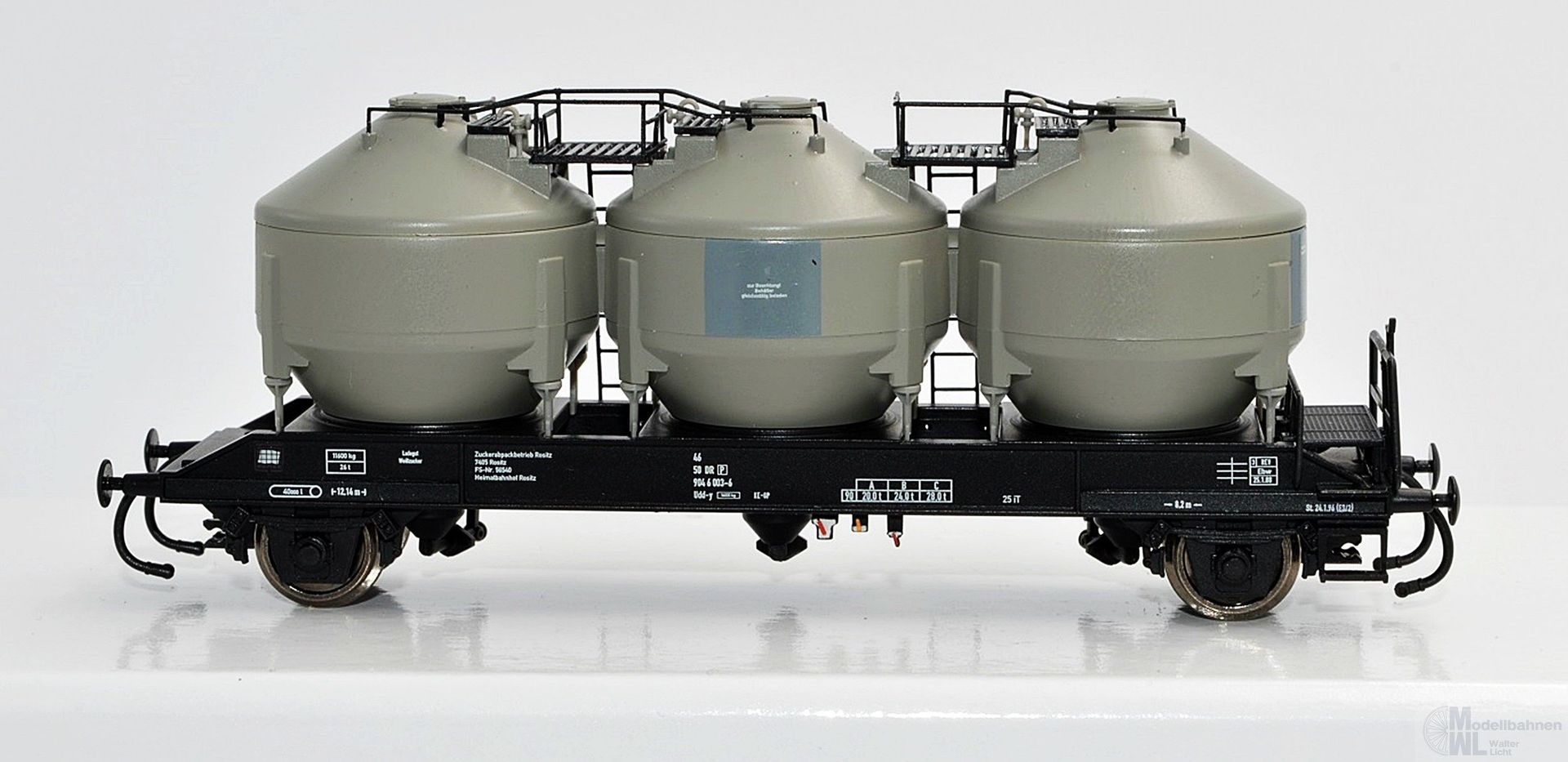 NPE NW22077 - Silowagen DR Ep.IV Udd-y Zuckertransport 2.Wagennummer H0/GL NPE NW22077 - Silowagen DR Ep.IV Udd-y Zuckertransport 2.Wagennummer H0/GL