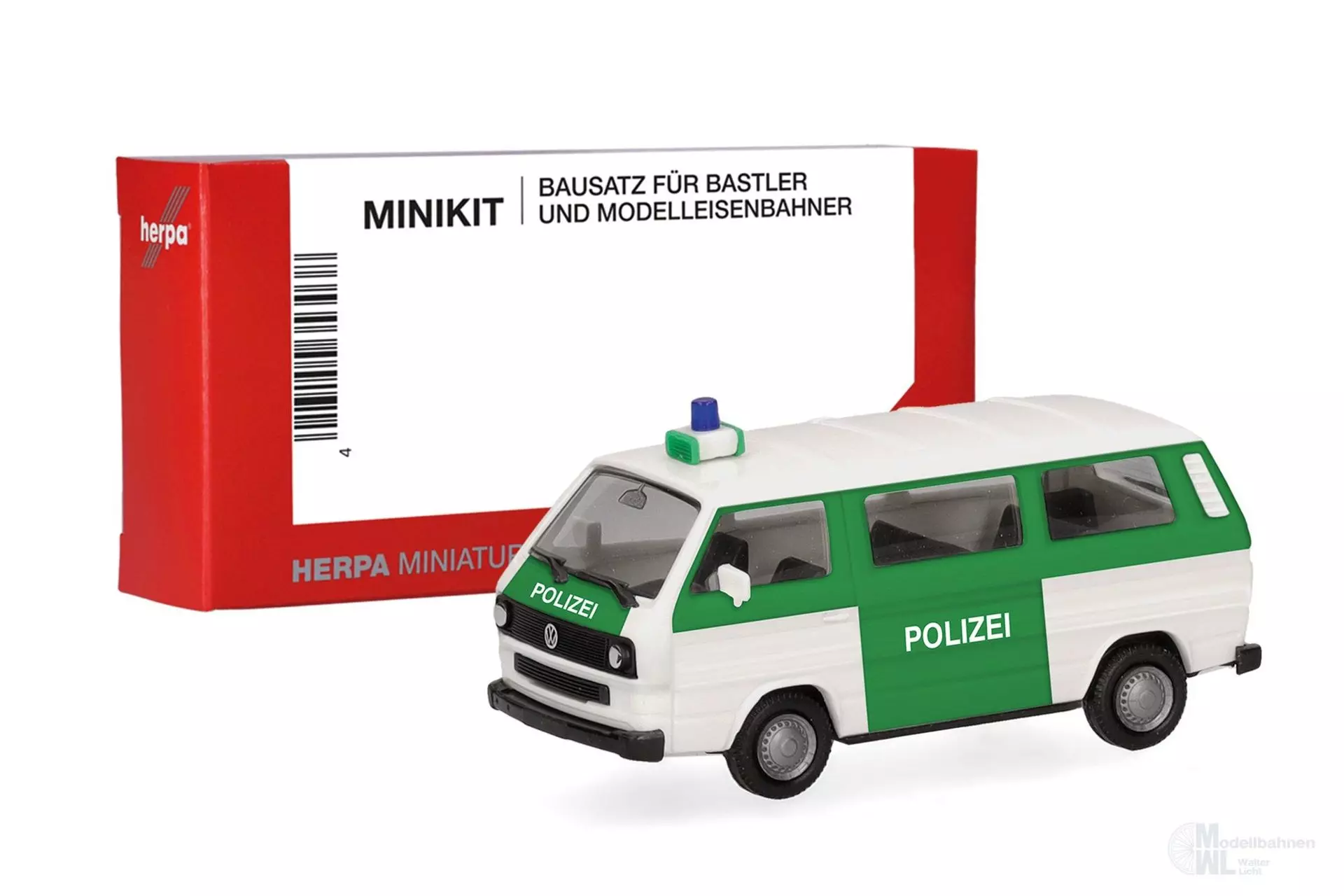 Herpa 014120 - MiKi VW T3 Bus Polizei H0 1:87