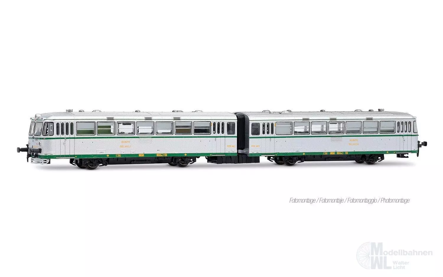 Arnold 2679D - Dieseltriebwagen BR 591.400 RENFE Ep.IV N 1:160 Digital