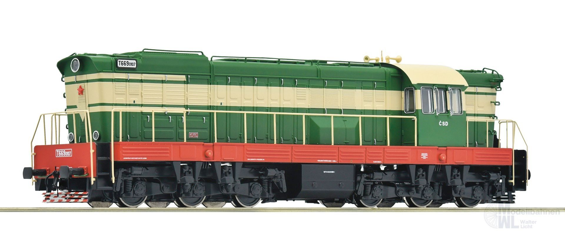Roco 7300012 - Diesellok T 669.0107 CSD Ep.IV H0/GL Roco 7300012 - Diesellok T 669.0107 CSD Ep.IV H0/GL