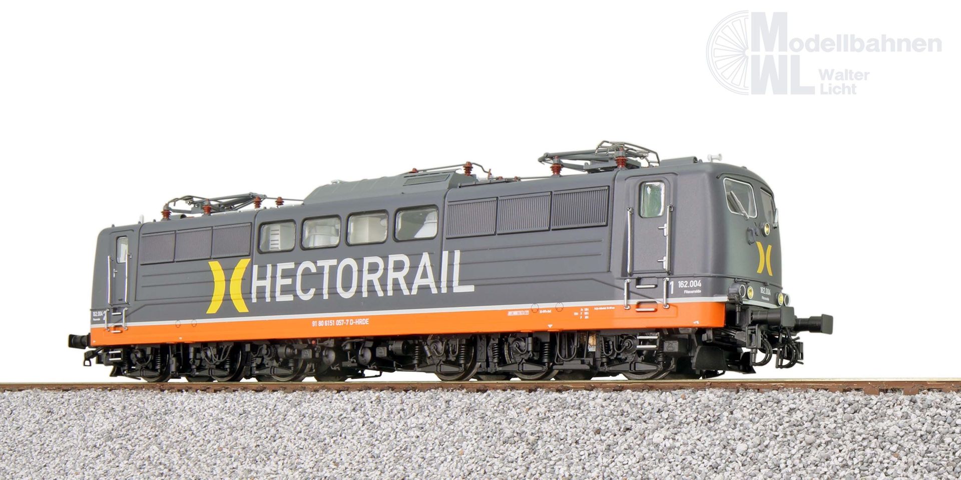 ESU 31038 - E-Lok BR 151 DB Ep.VI Hectorrail grau/orange H0/GL/WS Sound ESU 31038 - E-Lok BR 151 DB Ep.VI Hectorrail grau/orange H0/GL/WS Sound