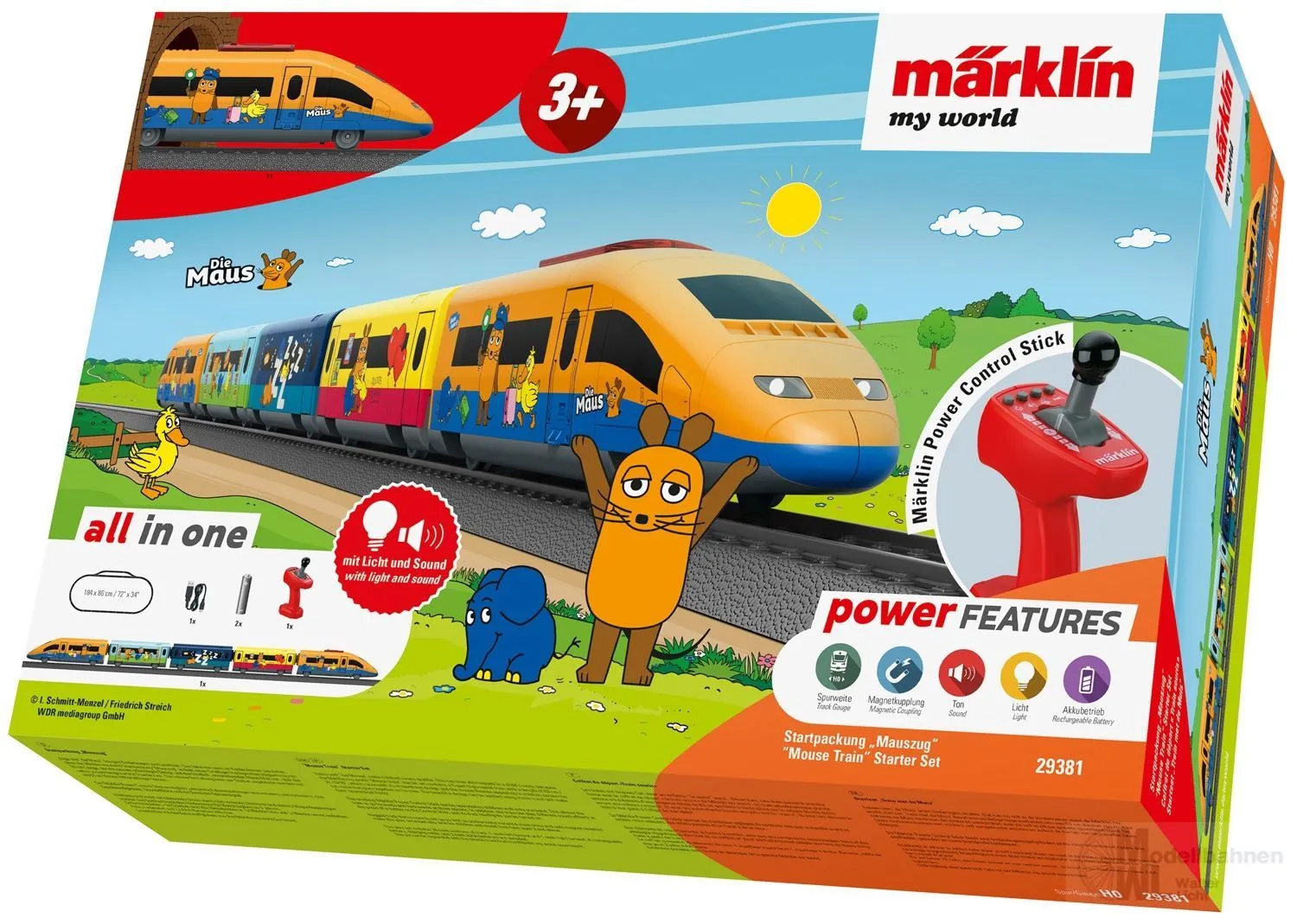 Märklin 29381 - Startpackung Maus/Elefant H0/MyWorld