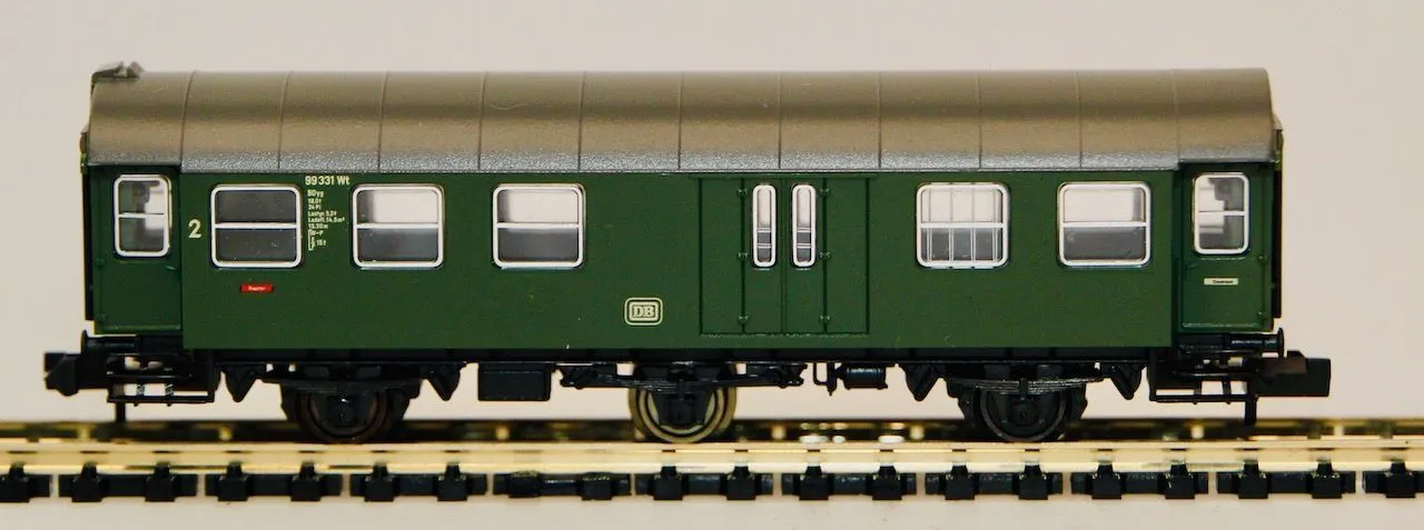 Fleischmann 8097 - FLEISCHMANN - Umbauwagen DB Ep.III mit Gepäckabteil BD3yg N 1:160