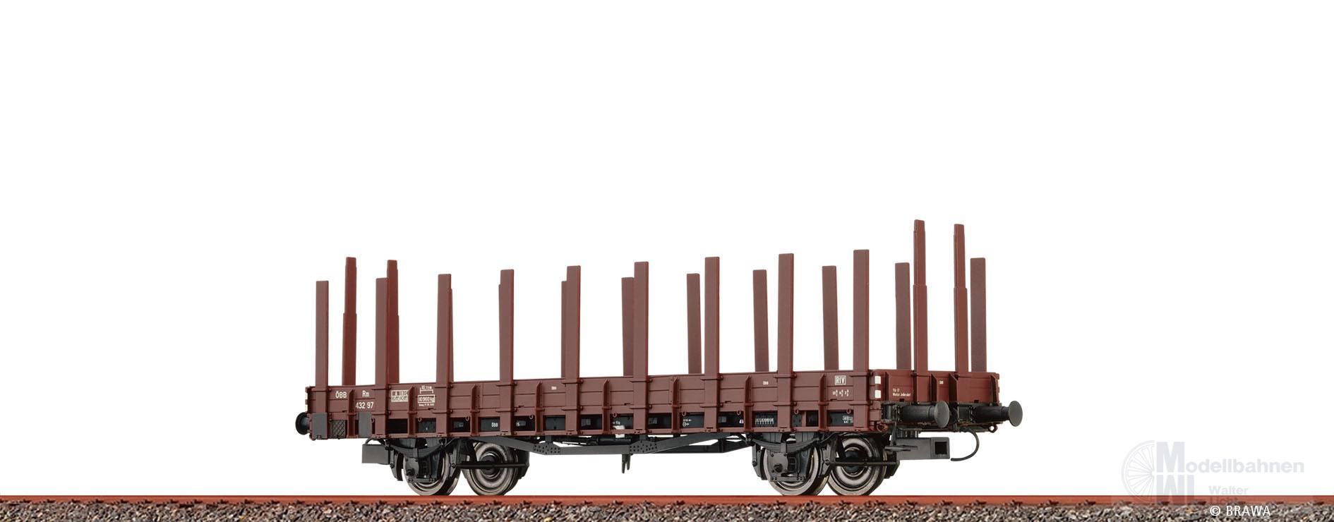 Brawa 50491 - Rungenwagen ÖBB Ep.III Rm H0/GL