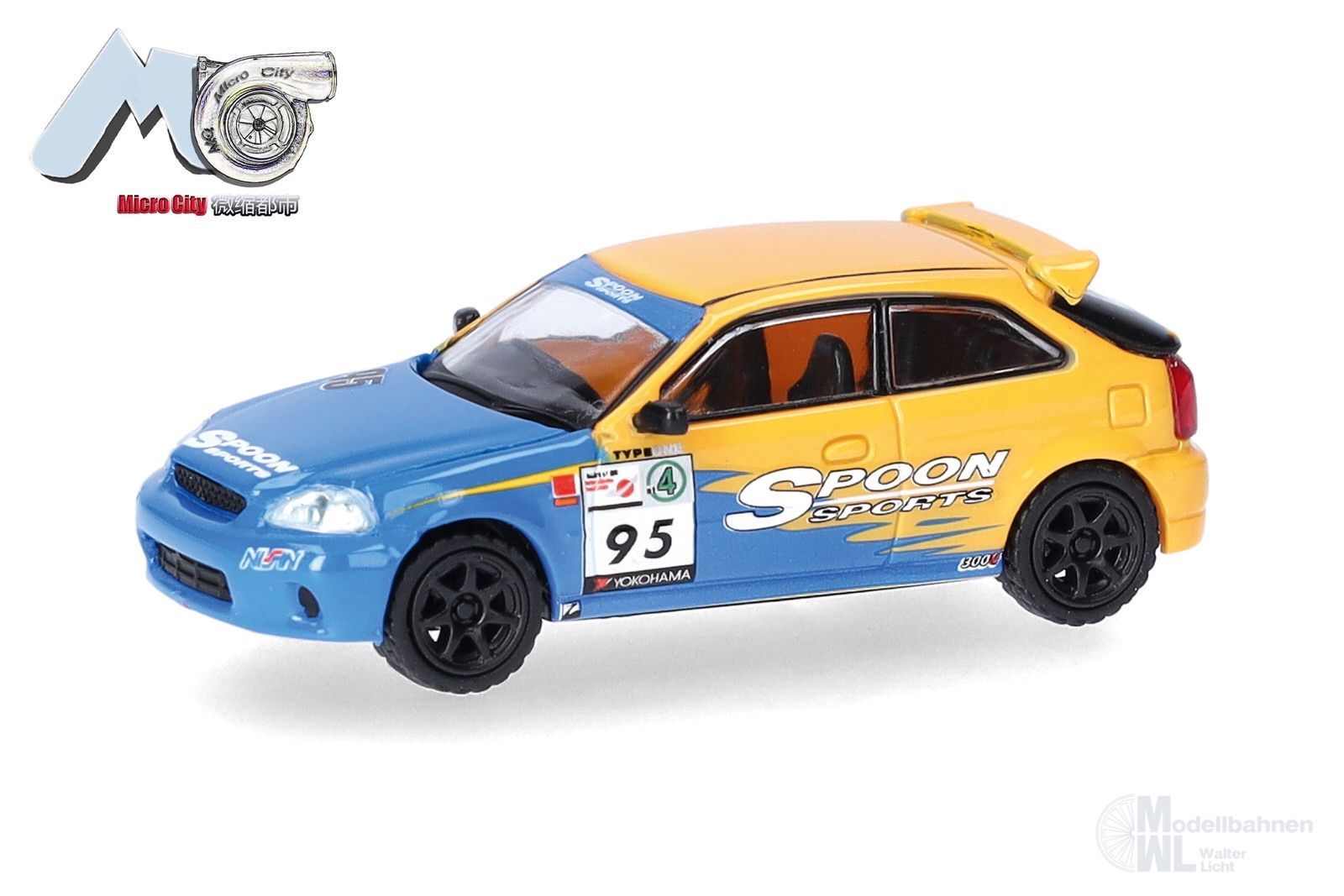 Herpa 87MC000159 - Honda Civic Type R (EK9) SPOON H0 1:87