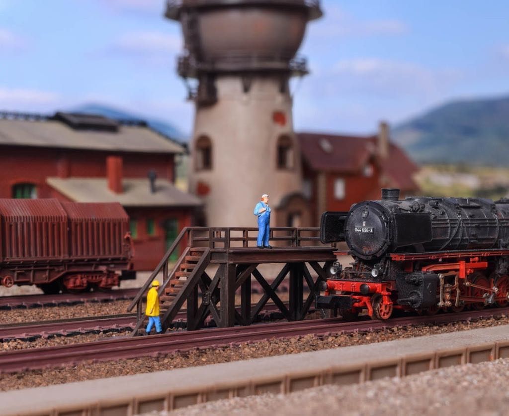 Vollmer 47548 - Lok-Arbeitsbühne N 1:160