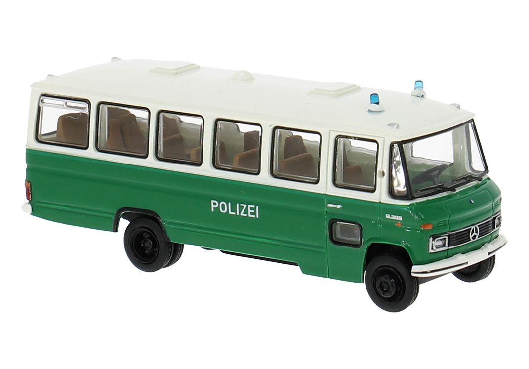 Brekina 36754 - Mercedes-Benz O 309 der Polizei H0 1:87