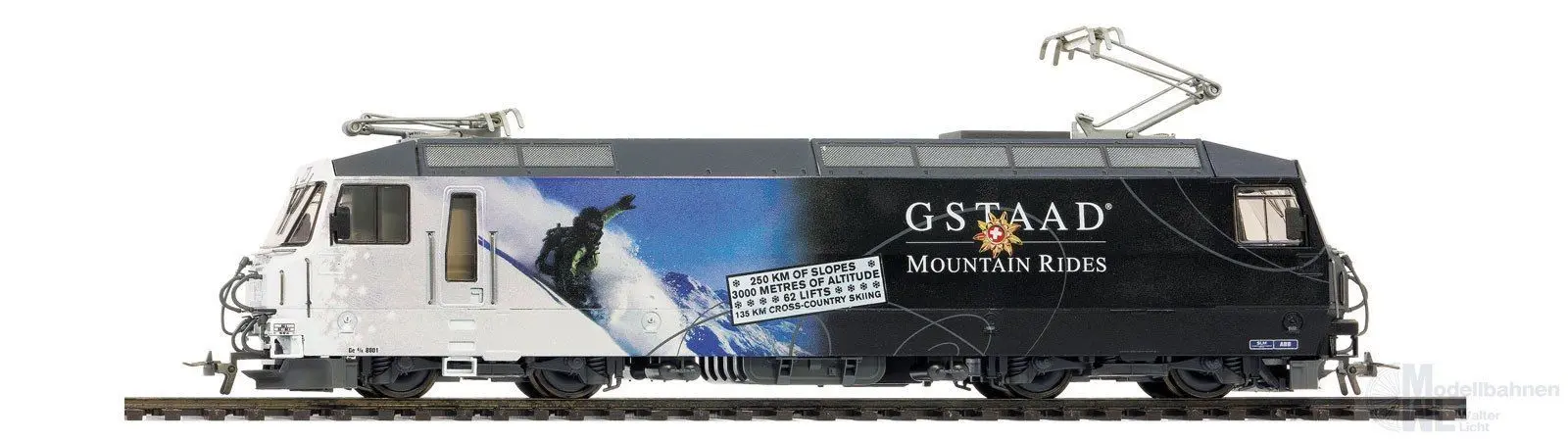 Bemo 1359311 - E-Lok Ge 4/4 8001 MOB Ep.VI Gstaad H0m Sound