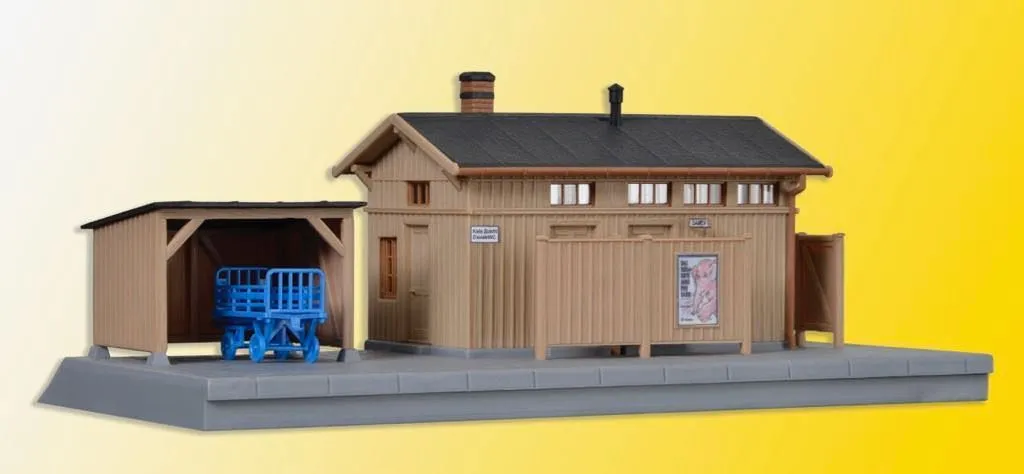 Kibri 39349 - Nebengebäude mit Schuppen H0 1:87