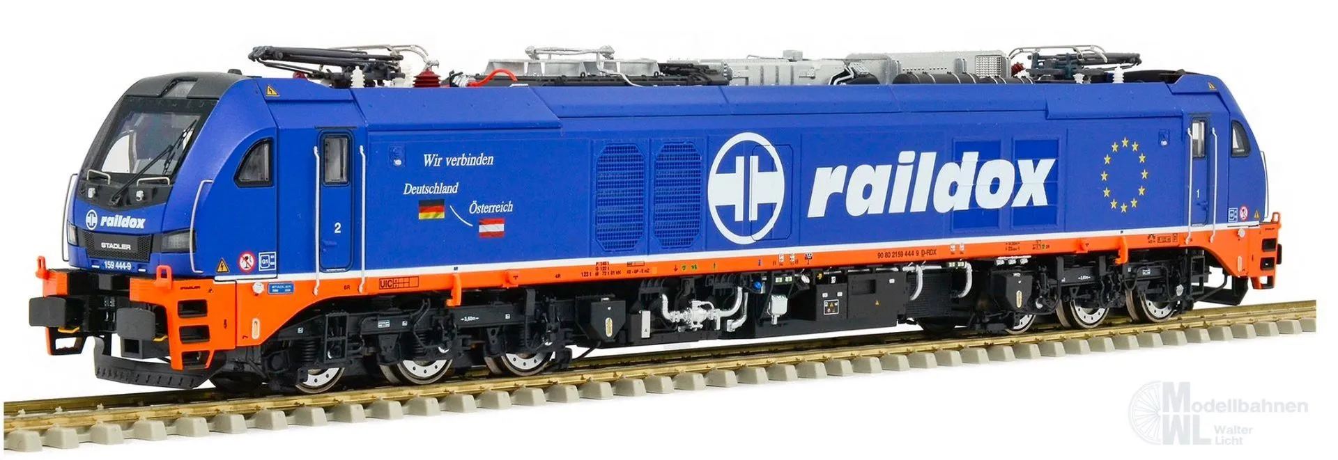 Sudexpress S1594441 - Zweikraftlok BR 159 444-9 EuroDual Raildox Ep.VI H0/GL