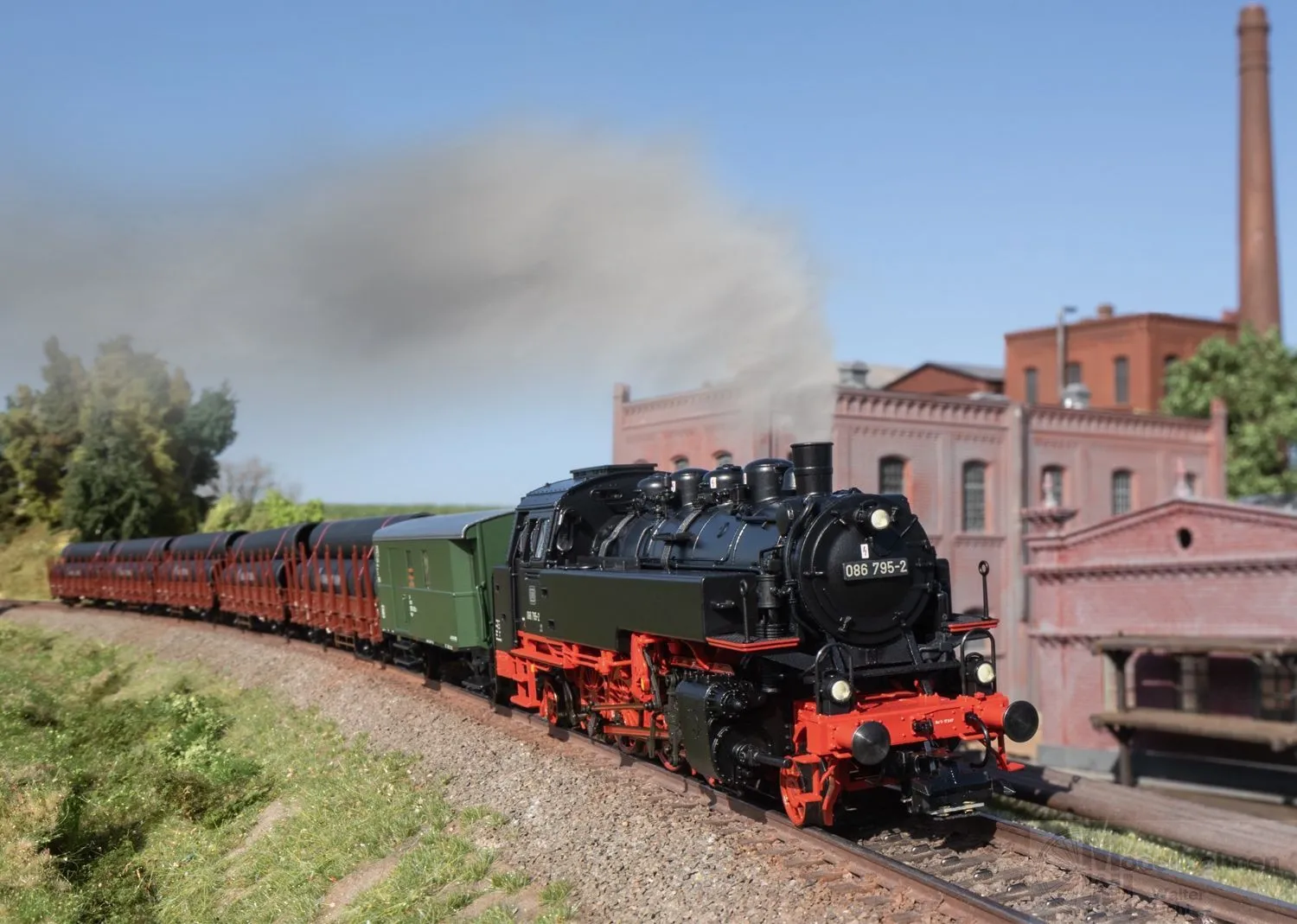 Märklin 37088 - MHI Dampflok BR 086 DB Ep.IV H0/WS Sound