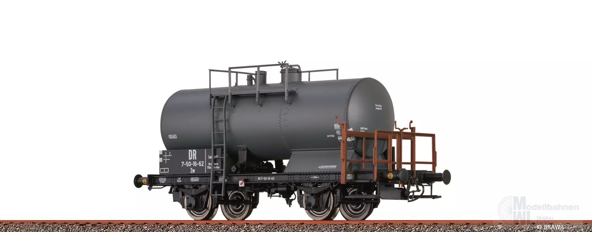 Brawa 50853 - Kesselwagen DR Ep.III Zw H0/GL