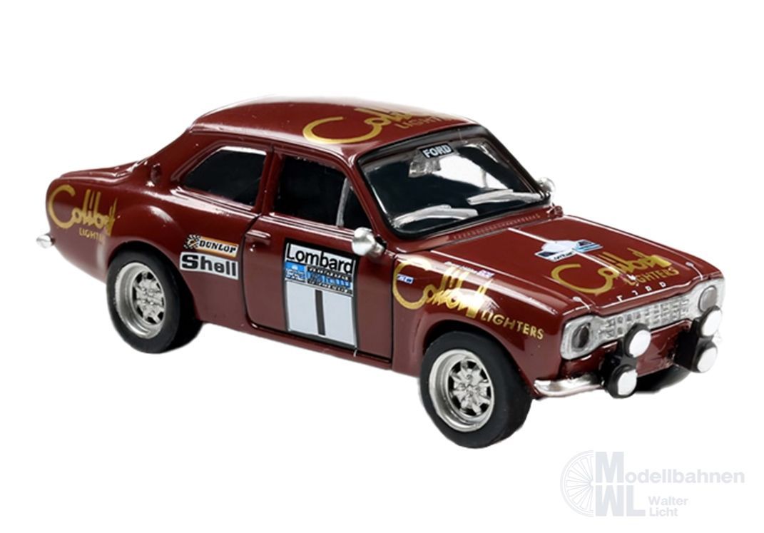 Brekina 19078 - Ford Escort RS 1800Mk1 mit Timo Mäkinen Sieger RAC 1974 H0 1:87