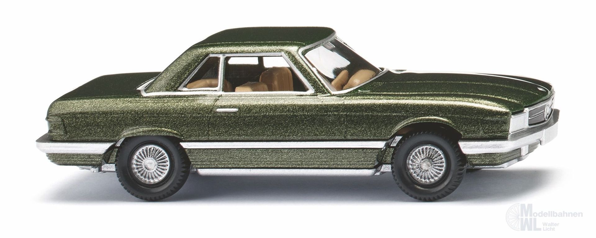 Wiking 014040 - Mercedes-Benz 350 SL - zypressengrün-metallic H0 1:87