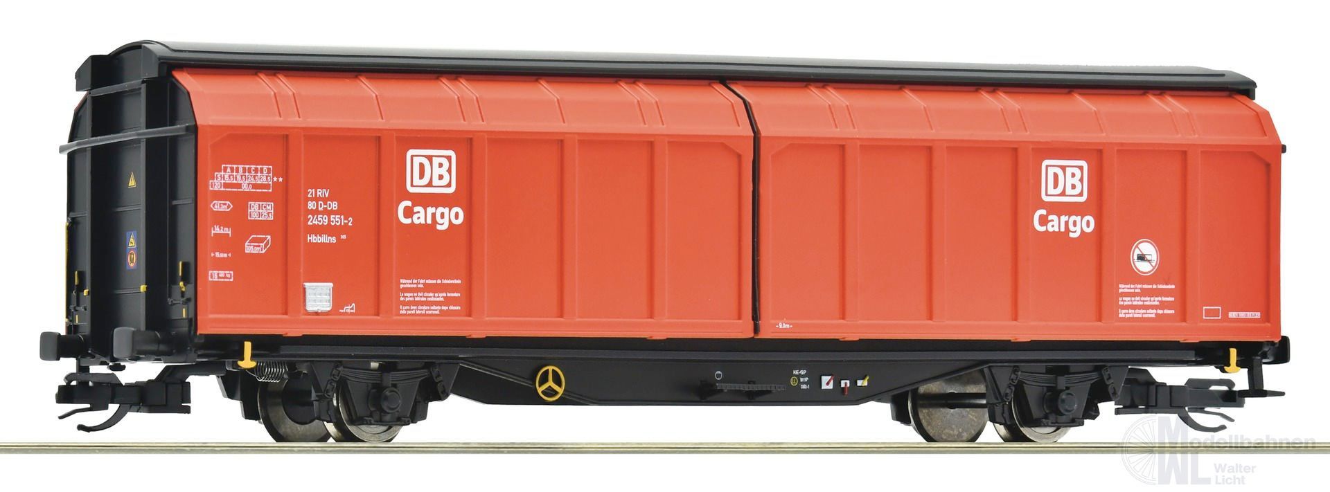 Roco 6680027 - Schiebewandwagen DB Cargo Ep.VI TT 1:120