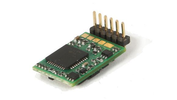 244598 Roco 10887 - Decoder 6 polig mit abgewickelten Stiften