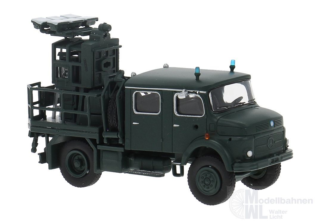 Brekina 47191 - Mercedes-Benz LA911 Lichtmastwagen Bundesgrenzschutzes H0 1:87 Brekina 47191 - Mercedes-Benz LA911 Lichtmastwagen Bundesgrenzschutzes H0 1:87