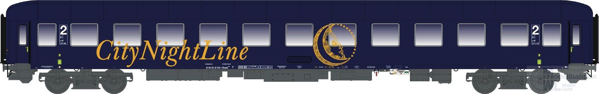 LS Models 49061 - Liegewagen CNL Ep.V Bvcmbz 248.5 H0/GL