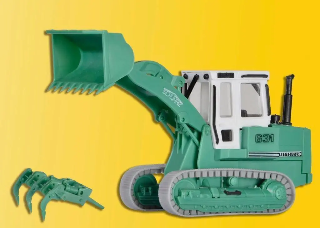 Kibri 15205 - LIEBHERR Raupe 631 SchwarzBau H0 1:87