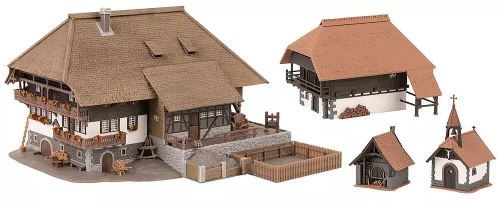 Faller 130677 - Schwarzwald-Set Vogtsbauernhof H0 1:87